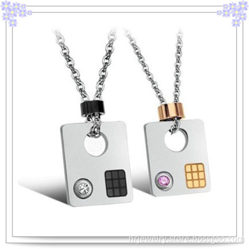 Fashion Jewelry Stainless Steel Jewelry Pendant Necklace (HR3431)